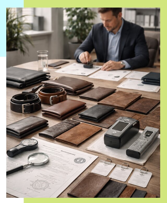 Сертификация кожаных изделий в Ижевске от 12464 р. | Алешин-Жвс