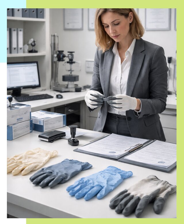 Сертификация перчаток в Ижевске от 8829 р. | Алешин-Жвс