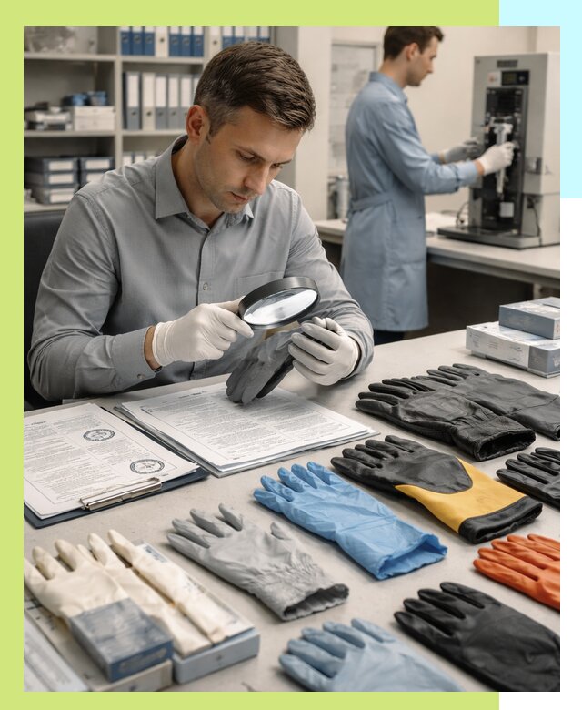 Сертификация перчаток и средств защиты продукции в Ижевске