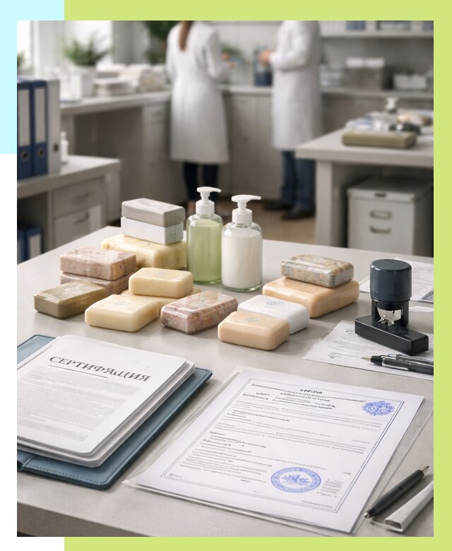 Сертификация мыла и сертификат на мыло в Ижевске от 12464 | Алешин-Жвс