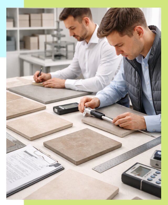 Сертификация плитки в Ижевске от 25968 р. | Алешин-Жвс гарантия