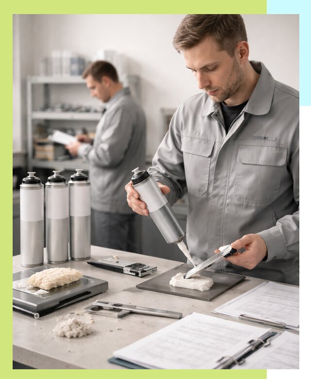 Сертификация монтажной пены и соответствие стандартам в Ижевске