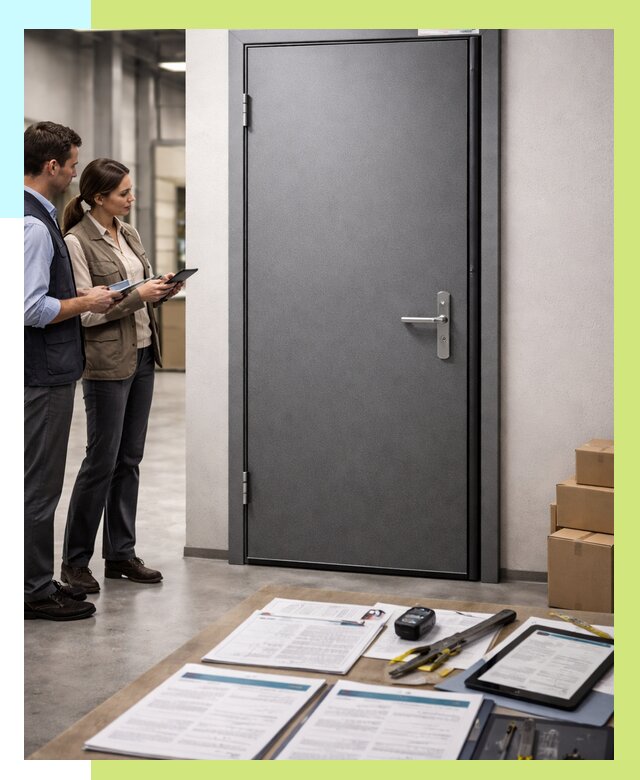 Сертификация противопожарных дверей в Ижевске от 9348 р. | Алешин-Жвс