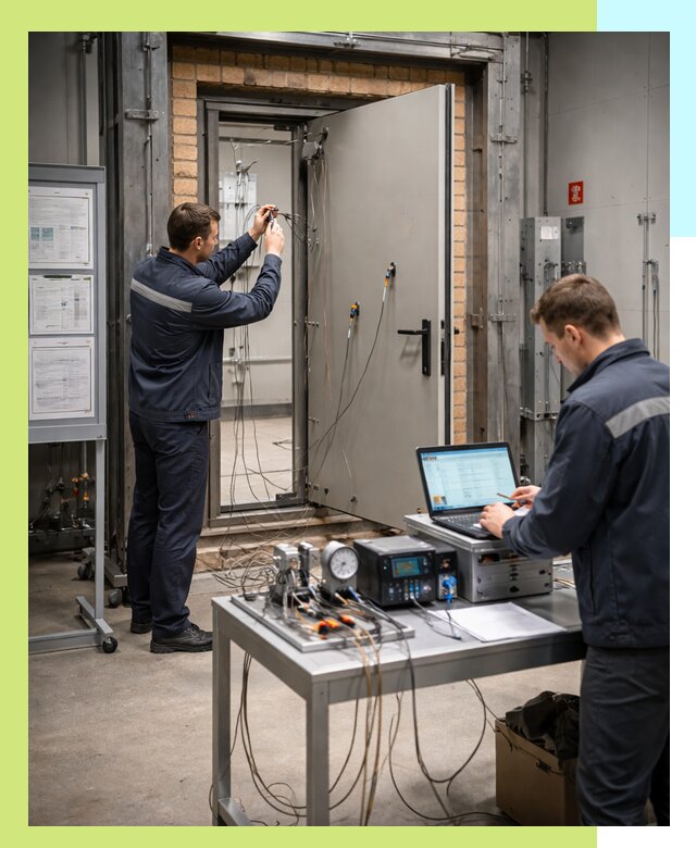 Сертификация противопожарных дверей в Ижевске по ГОСТ и ТР