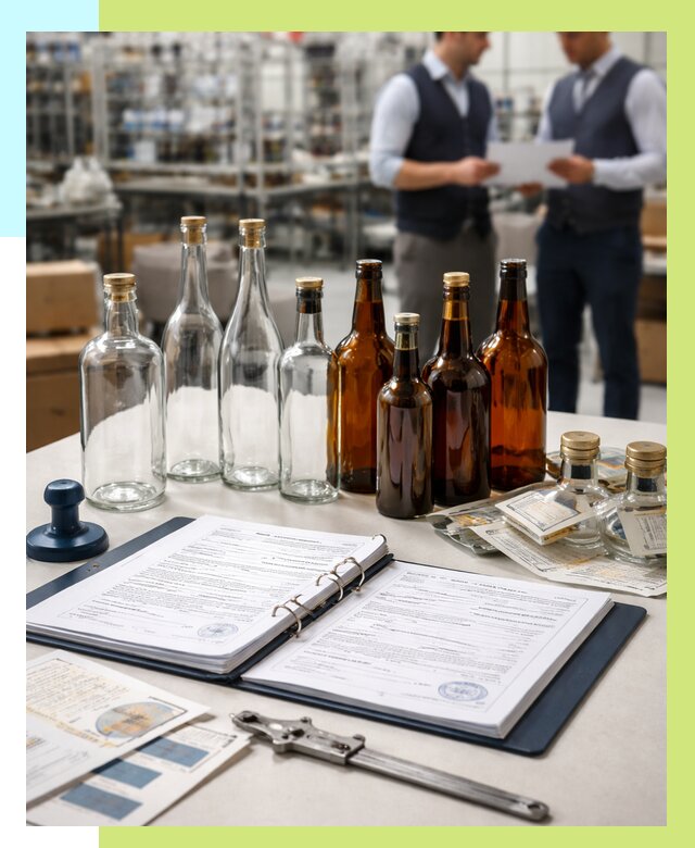 Сертификация стеклянных бутылок в Ижевске от 25968 р. | Алешин-Жвс
