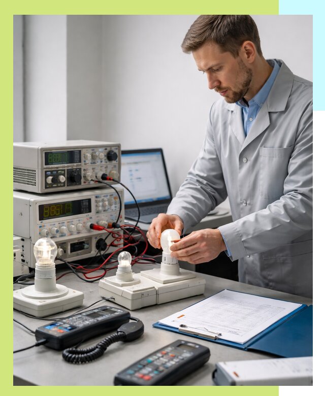 Сертификация ламп и светильников в Ижевске по нормативам