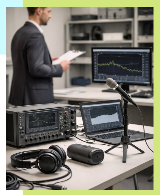 Сертификация аудиотехники в Ижевске от 15581 р., Алешин-Жвс