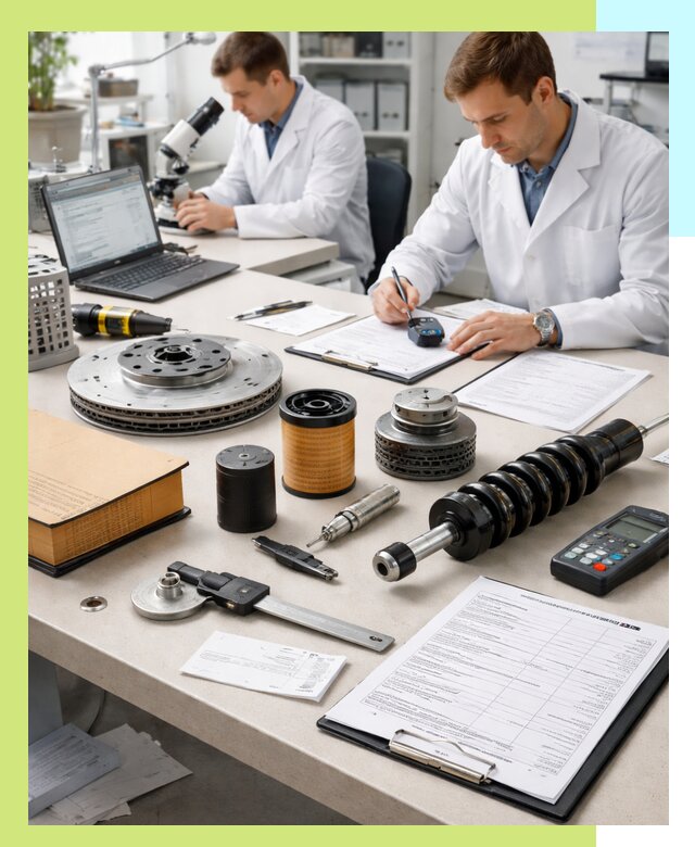 Сертификация автозапчастей и комплектующих в Ижевске по ГОСТ