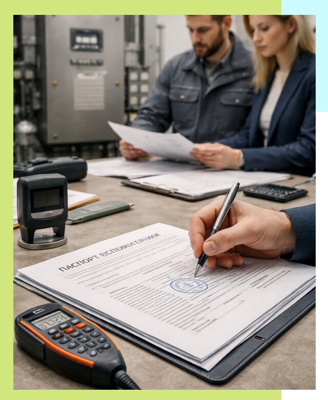 Оформление паспорта эксплуатации оборудования в Ижевске