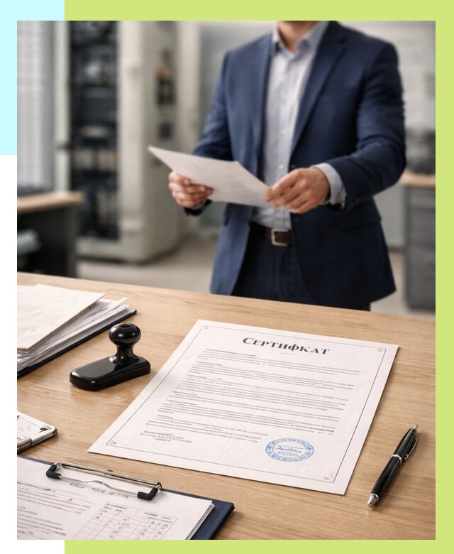 Сертификат на оборудование в Ижевске от 15581 р. | Алешин-Жвс