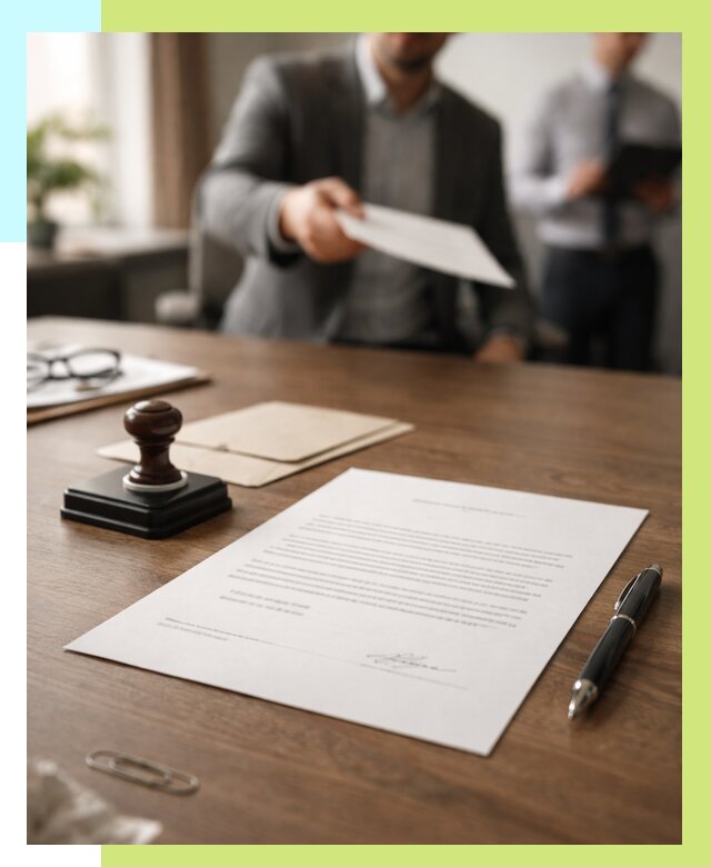 Отказное письмо по сертификации в Ижевске от 3635 р. | Алешин-Жвс