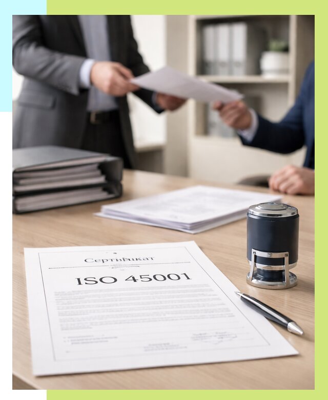 Сертификат ISO 45001 в Ижевске под ключ от 46742 р. | Алешин-Жвс