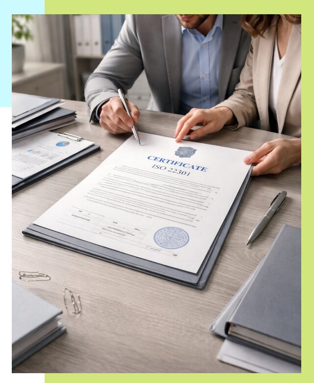 Сертификат ISO 22301 в Ижевске от 46742 р. | Алешин-Жвс срочно