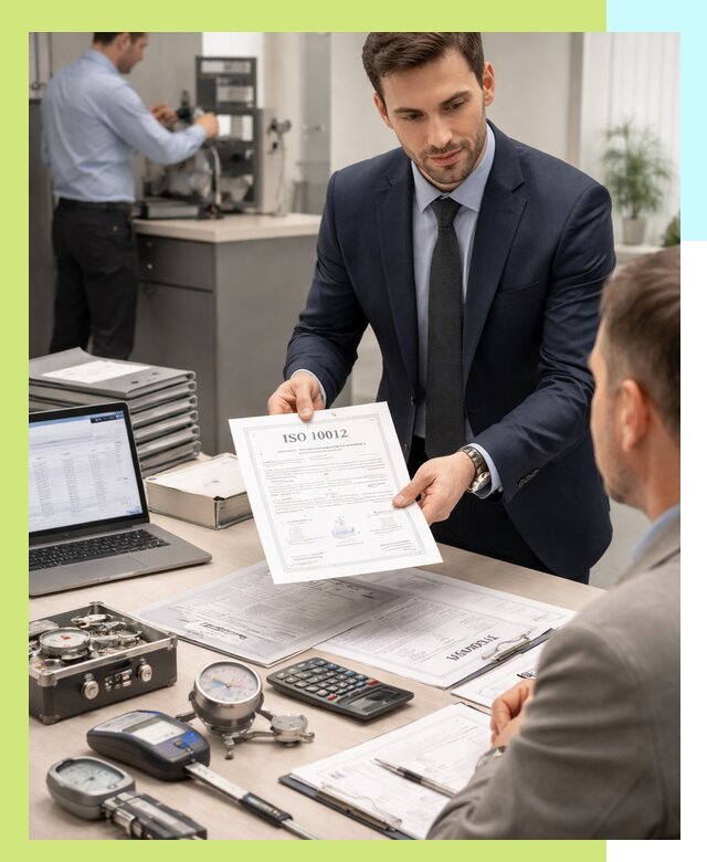 Выдача сертификата ISO 10012 по требованиям метрологии в Ижевске