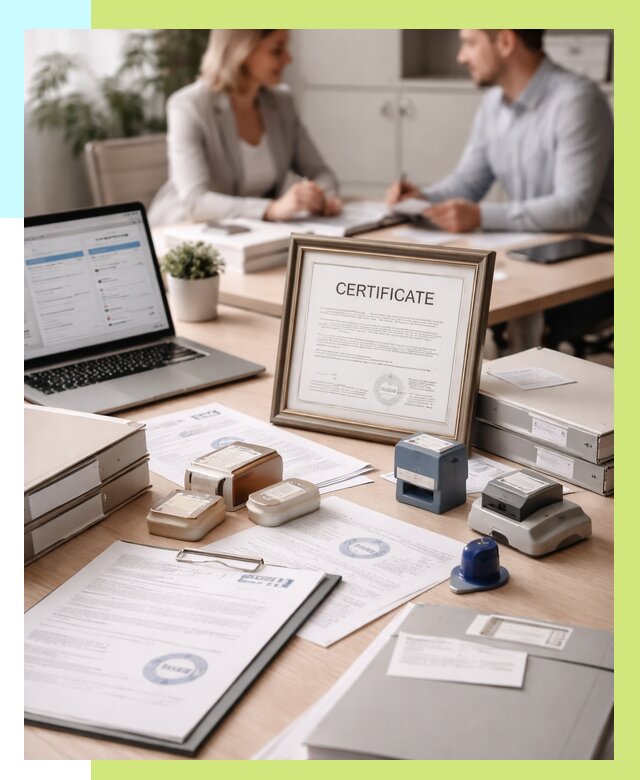 Сертификация компании в Ижевске от 46742 р. | Алешин-Жвс — заказ